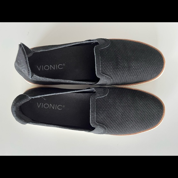 Vionic Dark Blue Shoes - Picture 11 of 11
